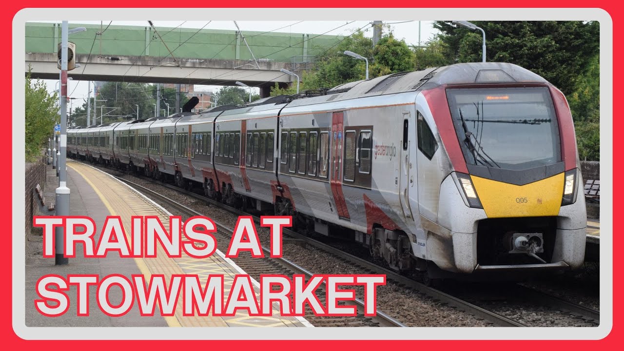 TRAINS at STOWMARKET - 12/08/2024
