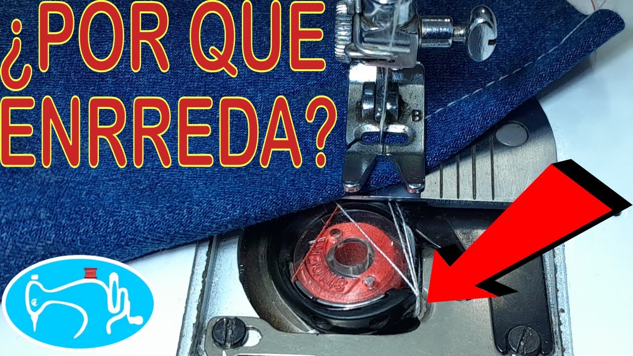 POR QUE SE ENRREDA EL HILO ABAJO SINGER FACILITA