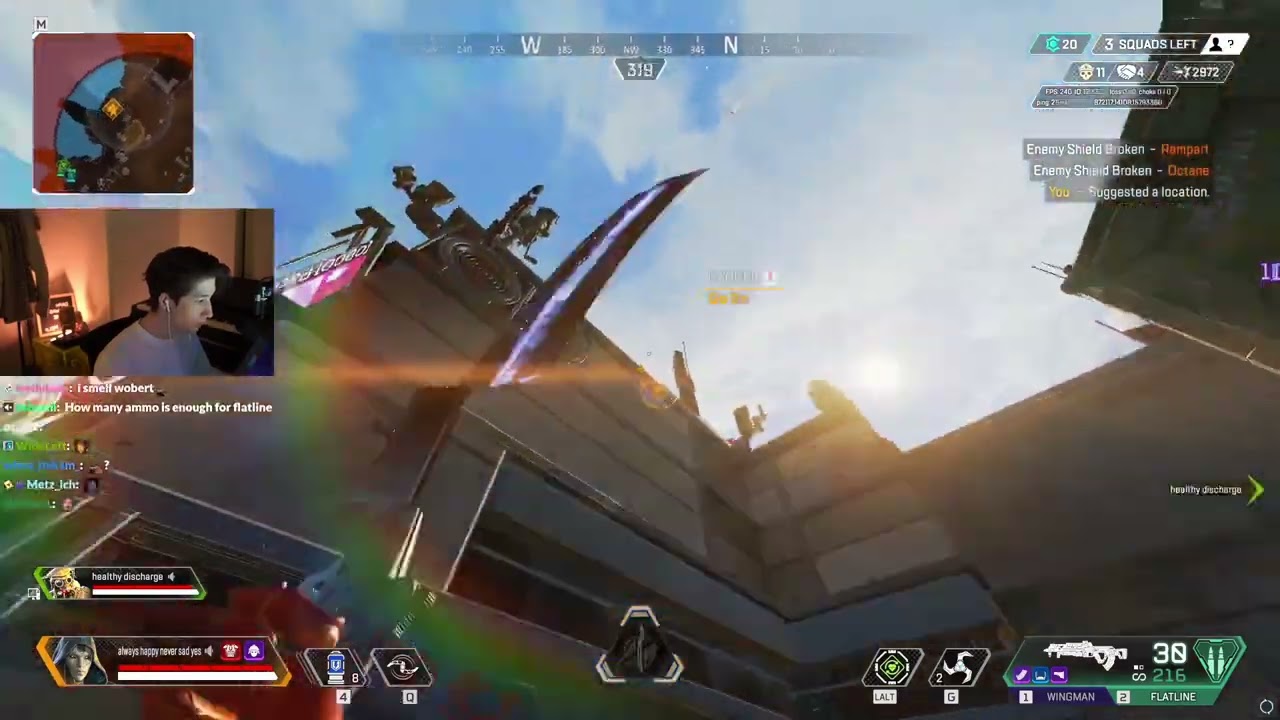 Aceu Throwing Big Nade in the World