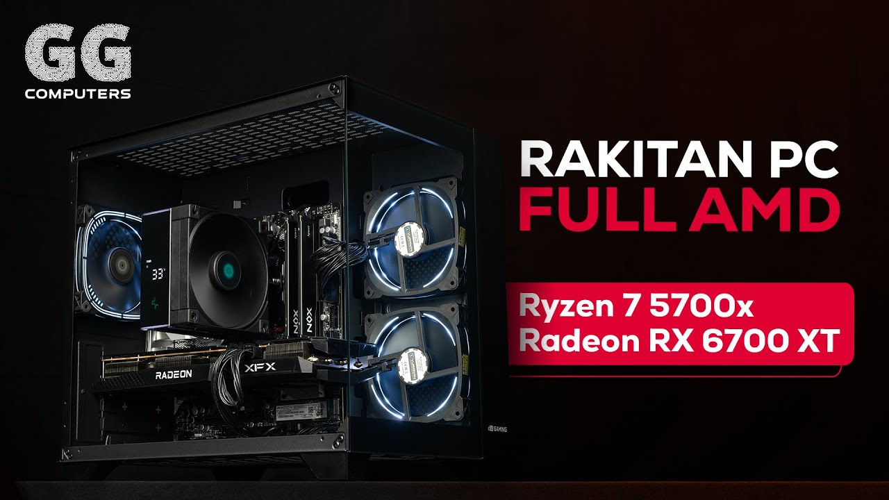 Rekomendasi PC Ryzen 7 5700X + RX 6700 XT