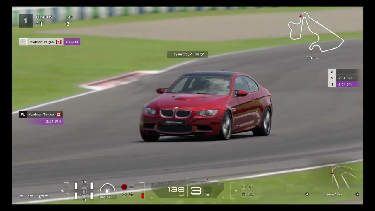 Top 1K lap!! Logitech G923 - Autopolis Internationnal - BWM