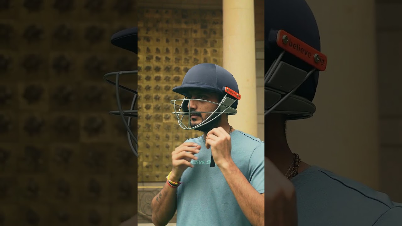 Head in the game. Fear out of it, all new SG helmet. 