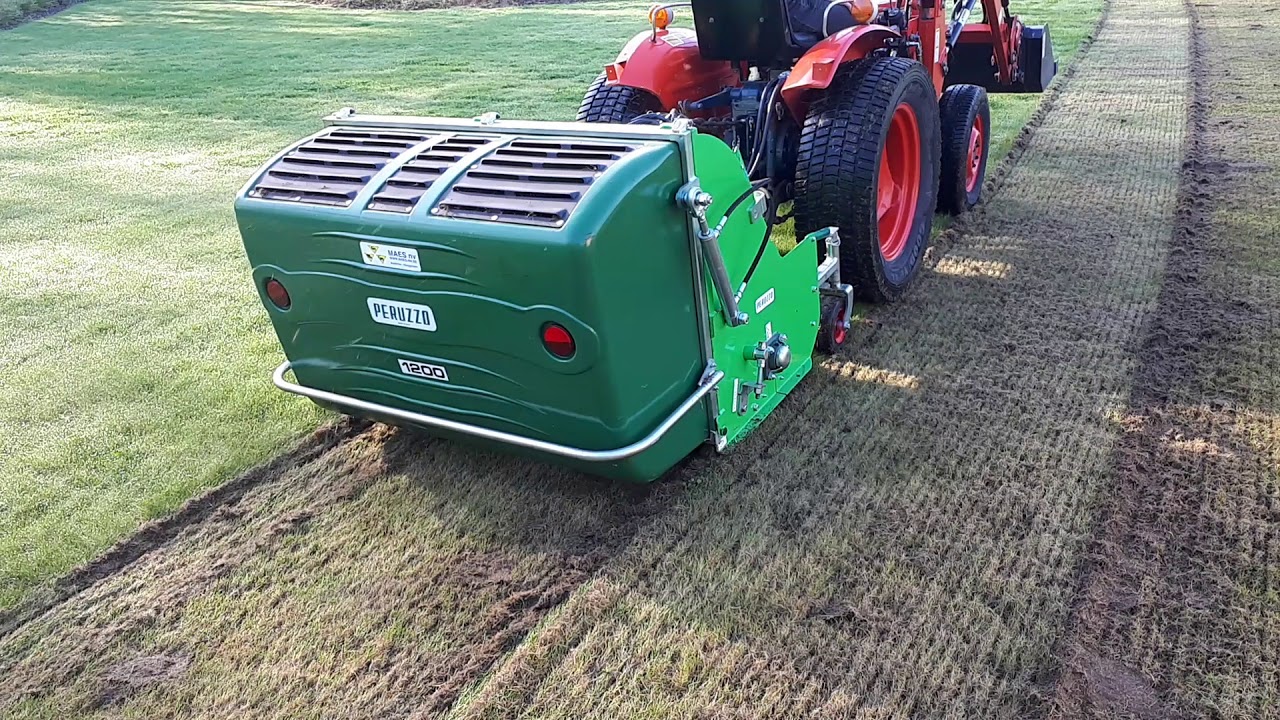 Peruzzo klepelmaaier met verticuteermessen