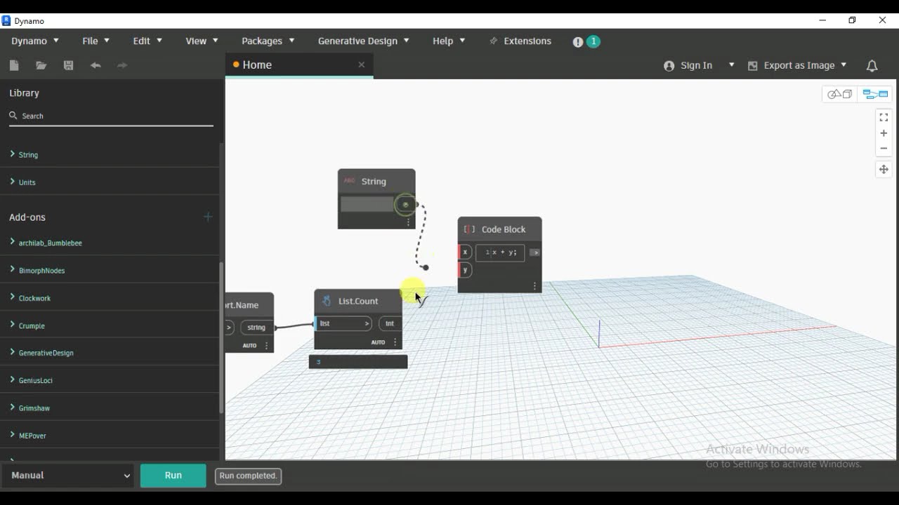 Find total no of CAD using dynamo | Revit Dynamo tutorial | Dynamo tutorial scratch to Advance |