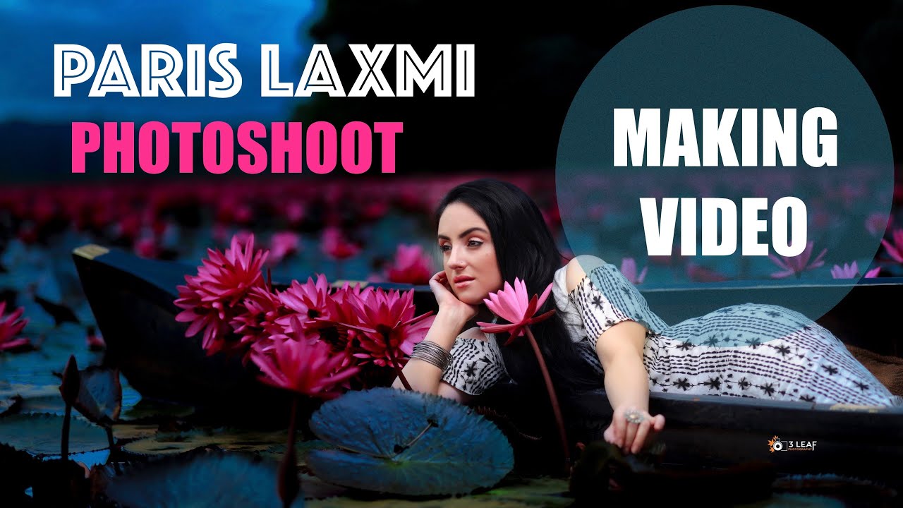 Ambal Photoshoot | PARIS LAXMI | 3Leaf Photography | Making Video