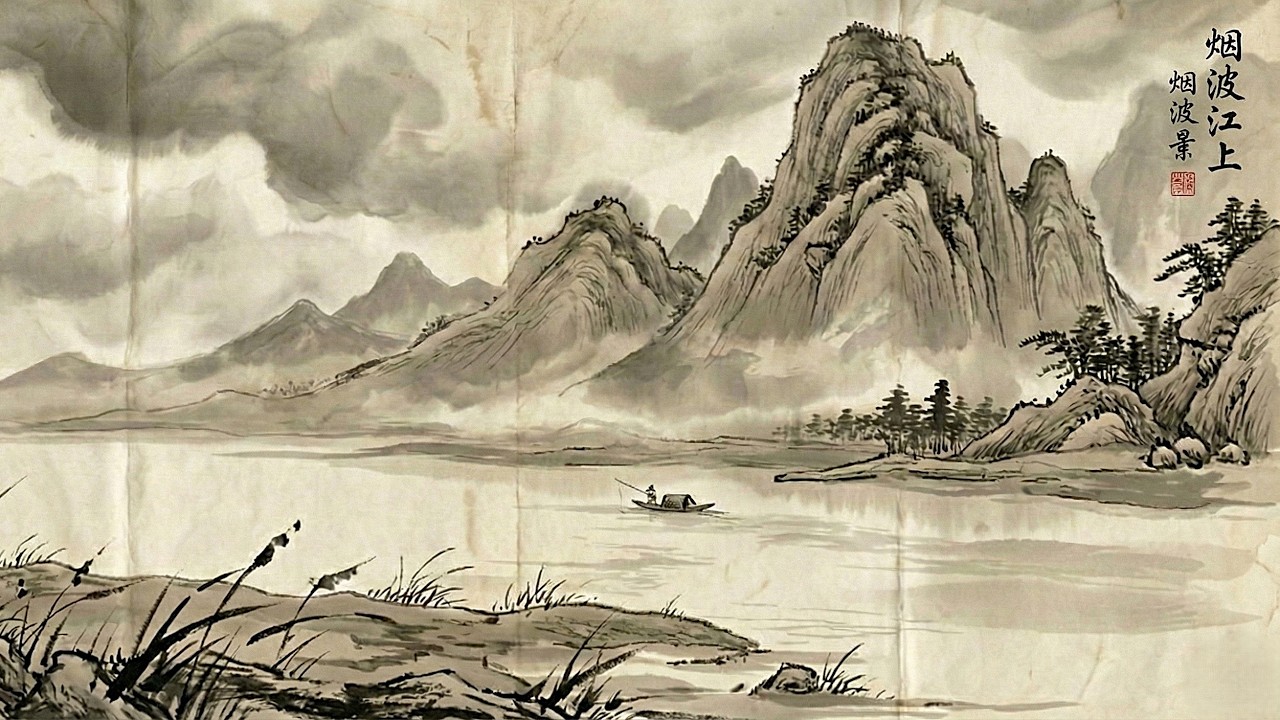1 Hour Of Relaxing & Studying Traditional Chinese Music | 烟波江上 River of Mist and Waves