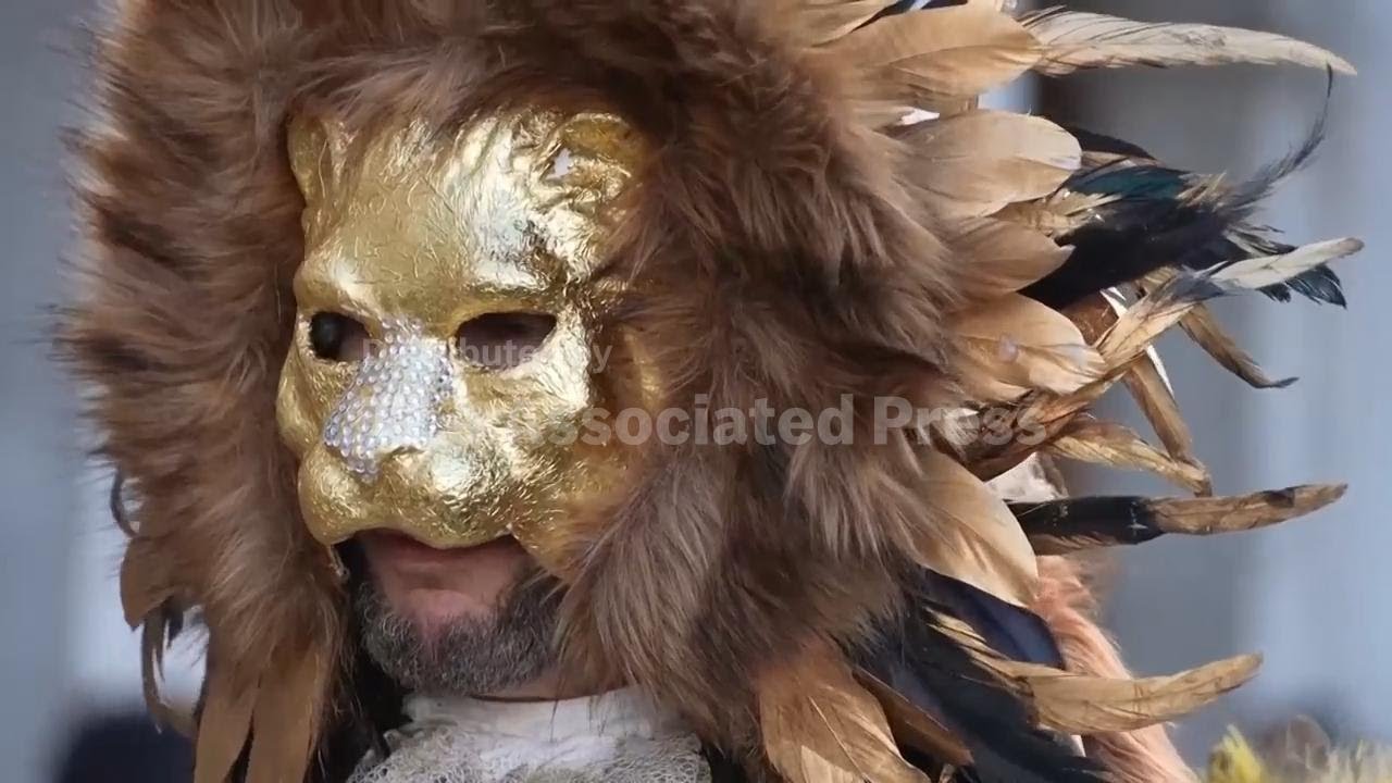AP dispatch from the opening of the Venice carnival