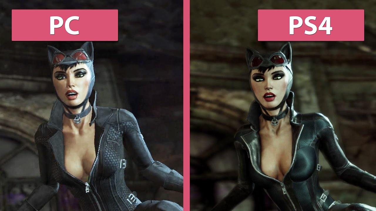 Batman Arkham City – PC Original vs. PS4 Return to Arkham Remaster Graphics Comparison