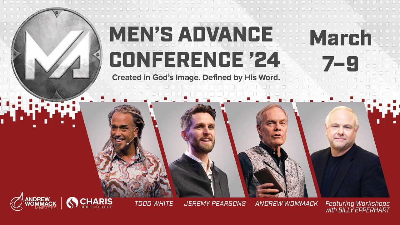 Andrew Wommack @ Men's Advance 2024 - Day 2, Morning