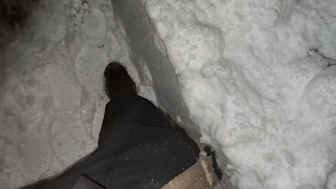 Time to clean a LOT of snow