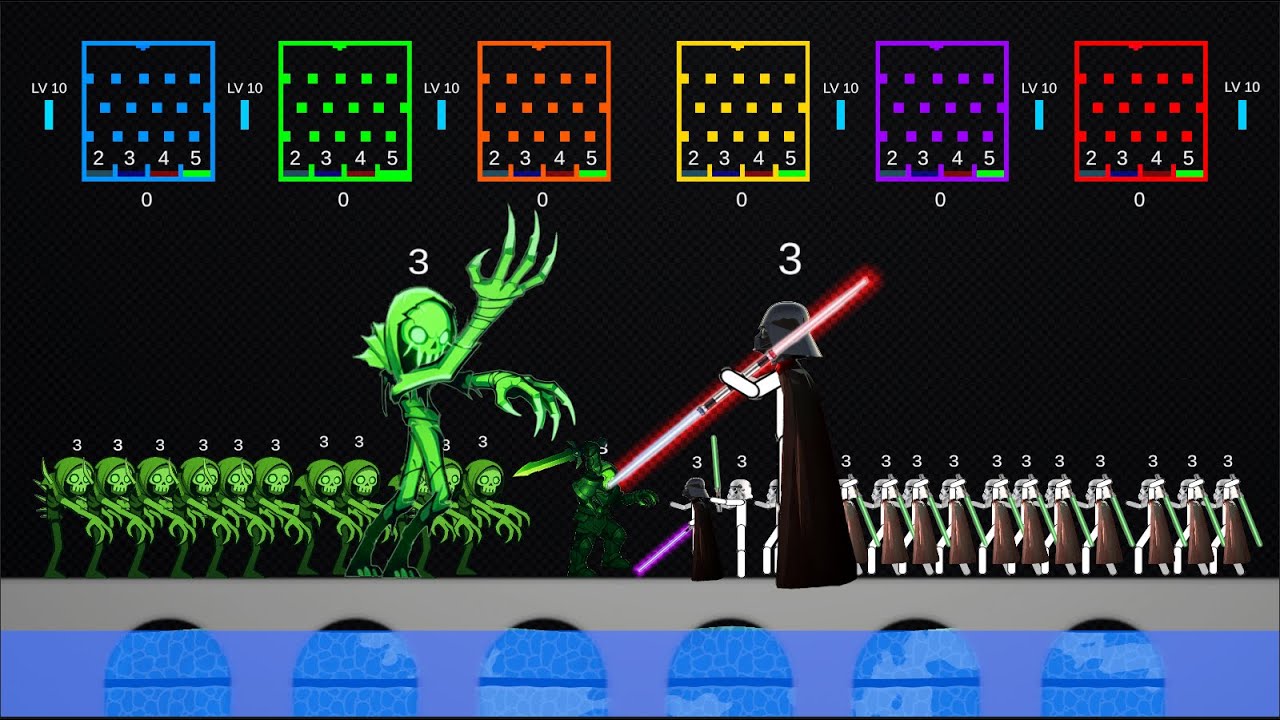 Stickman 3v3 Tournament ~ The river is full of corpses