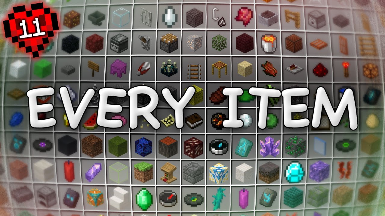 I Collected EVERY ITEM In 1.21 Hardcore Minecraft!
