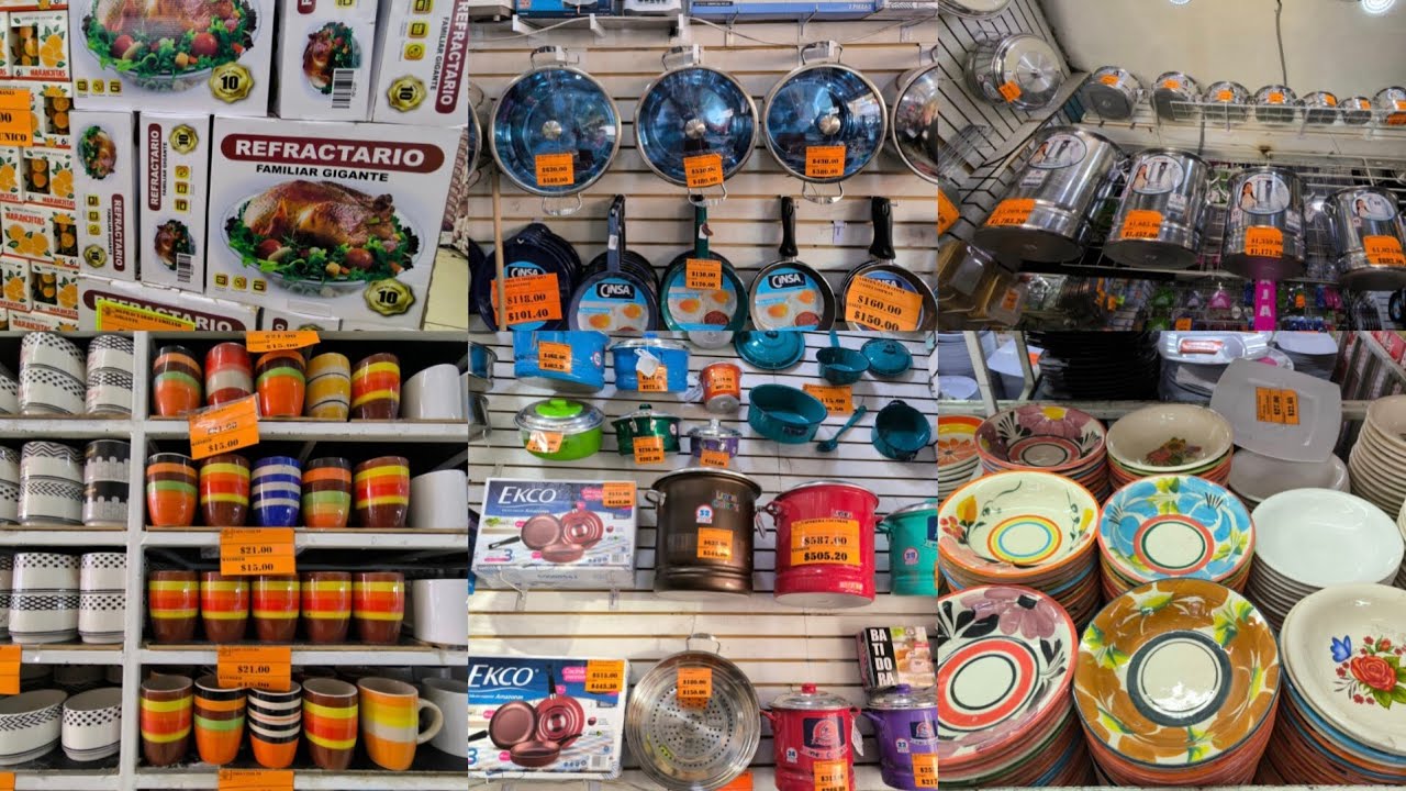 MEGA TENDA NACIONAL CON ARTÍCULOS DE COCINA VAPORERAS/ PLATOS/ REFRACTARIO y más en CDMX 
