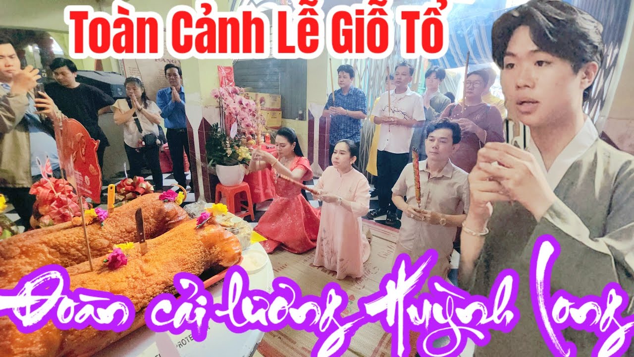 Trực tiếp Toàn Cảnh Lễ Giỗ Tổ Đoàn cải lương Huỳnh Long được tổ chức long trọng tại Đình Nhơn Hòa