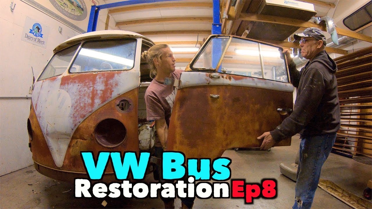 VW BUS Restoration - Episode 8 - Metal Madness! | МикБергсма