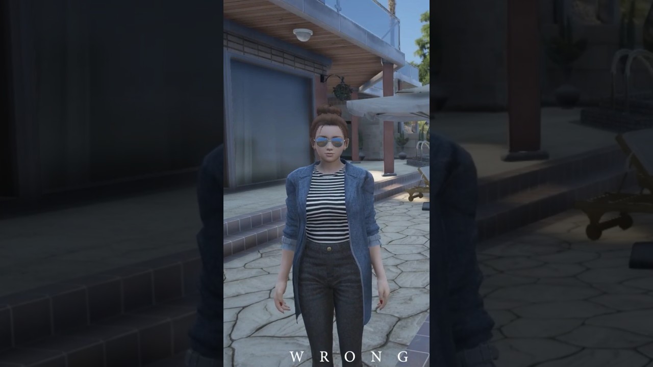 Visit Franklin's home🤩 #gta #wrongplay #shorts