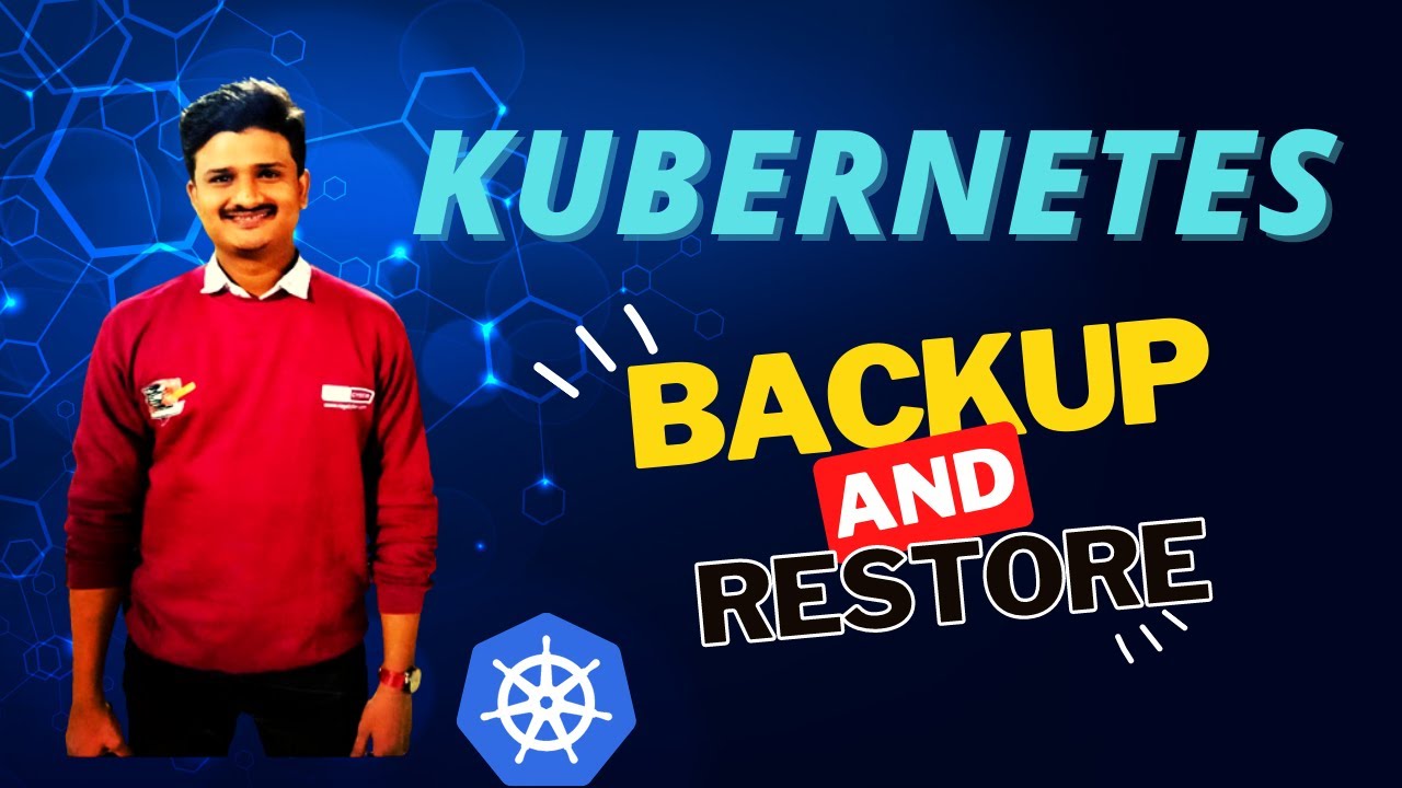 How to Backup and Restore Kubernetes | Complete Guide with ETCD&nbsp;|&nbsp;Kubernetes | disaster recovery