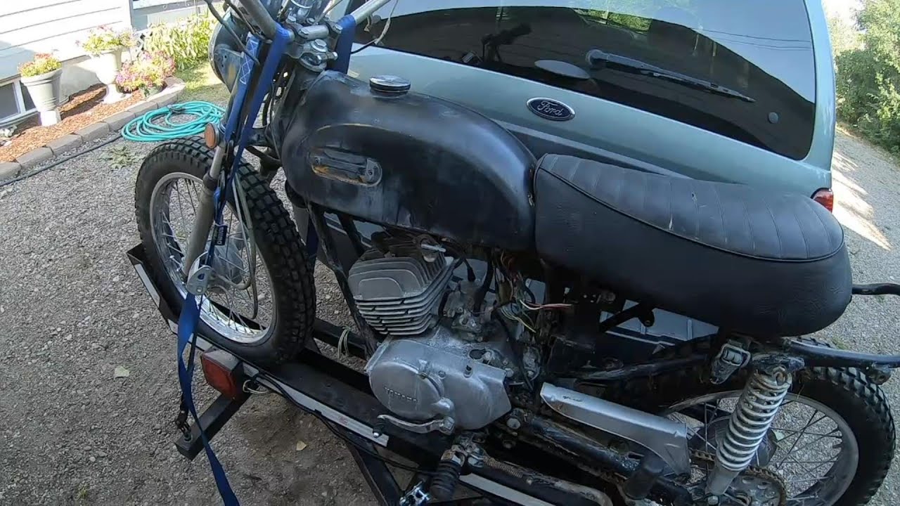 New bike day Yamaha CT1, will it run