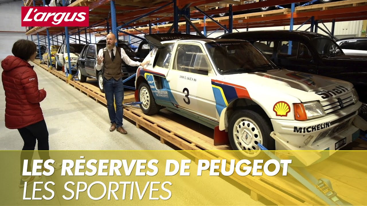 Les sportives des réserves du musée Peugeot