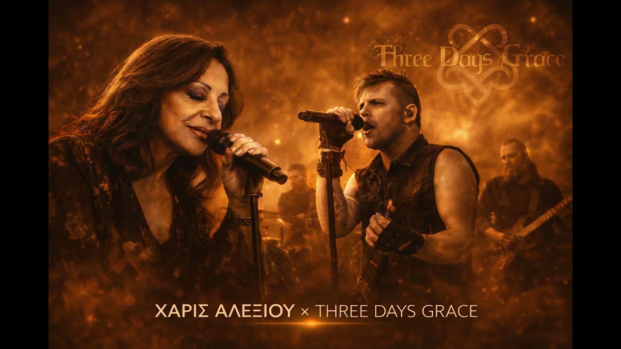 Χάρις Αλεξίου σε στυλ 3 Days Grace – Απόψε θέλω να πιω (AI remake)