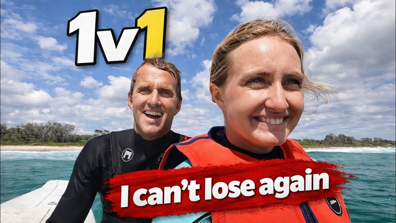 5 WAVE CHALLENGE EPISODE 2 : Can i beat my daughter Sierra Kerr in a 5 wave challenge 