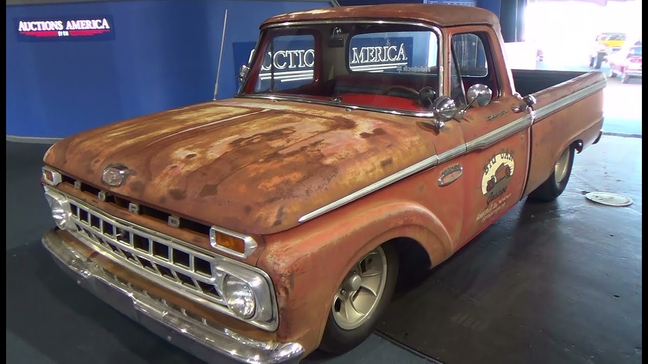 1965 Ford F100 Shop Truck ScottieDTV Traveling Charity Road Show 2014
