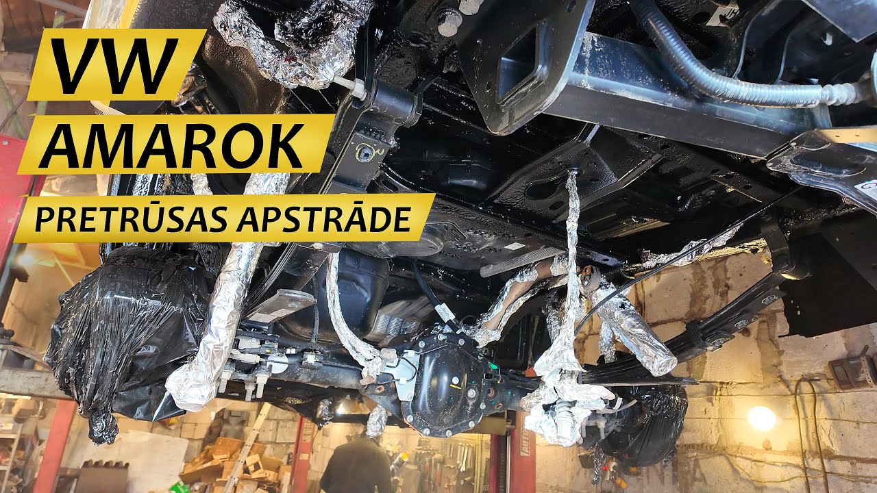 VW AMAROK DIVSLĀŅU PRETRŪSAS APSTRĀDE WWW.AUTOSPECI.LV