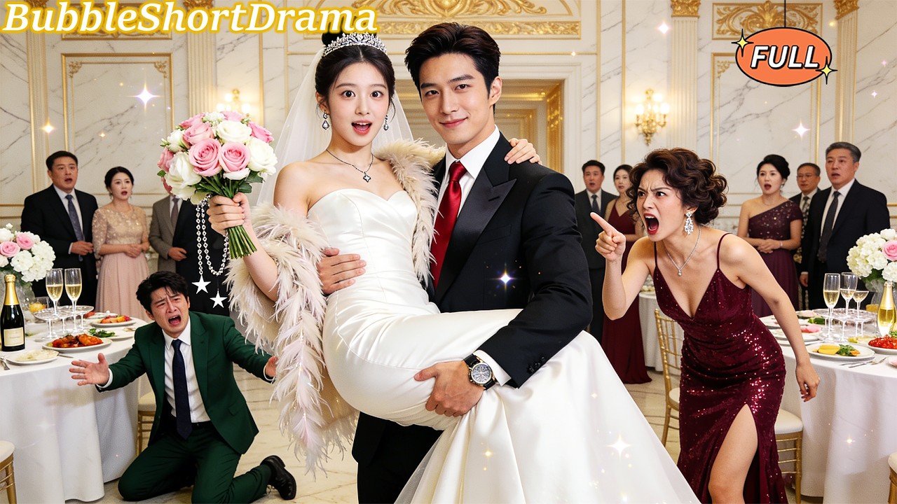 【FULL】🫧婚禮當天被渣男當眾出軌，我轉頭嫁給服務員，隔天才發現他是首富總裁，還偷偷暗戀我十年！😍#一口氣看完 #孟佳輝&趙影 #甜寵 #CEO #爆款短劇 #泡泡短劇