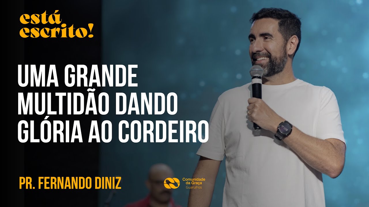 UMA GRANDE MULTIDÃO DANDO GLÓRIA AO CORDEIRO - PR. FERNANDO DINIZ | CULTO DOMINGO | CG GUARULHOS