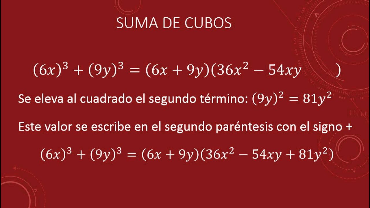 Suma de Cubos