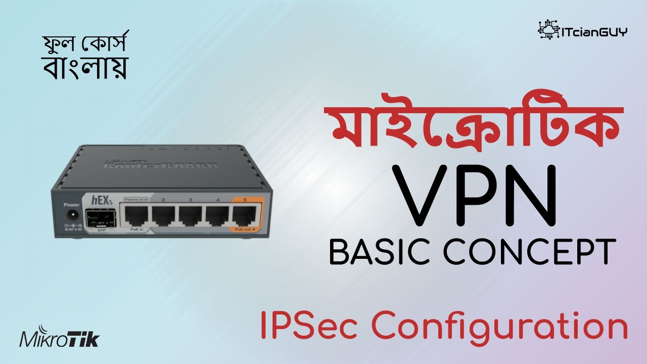 Part-47 (VPN) VPN Configuration (IPSec the most popular secure tunnel).