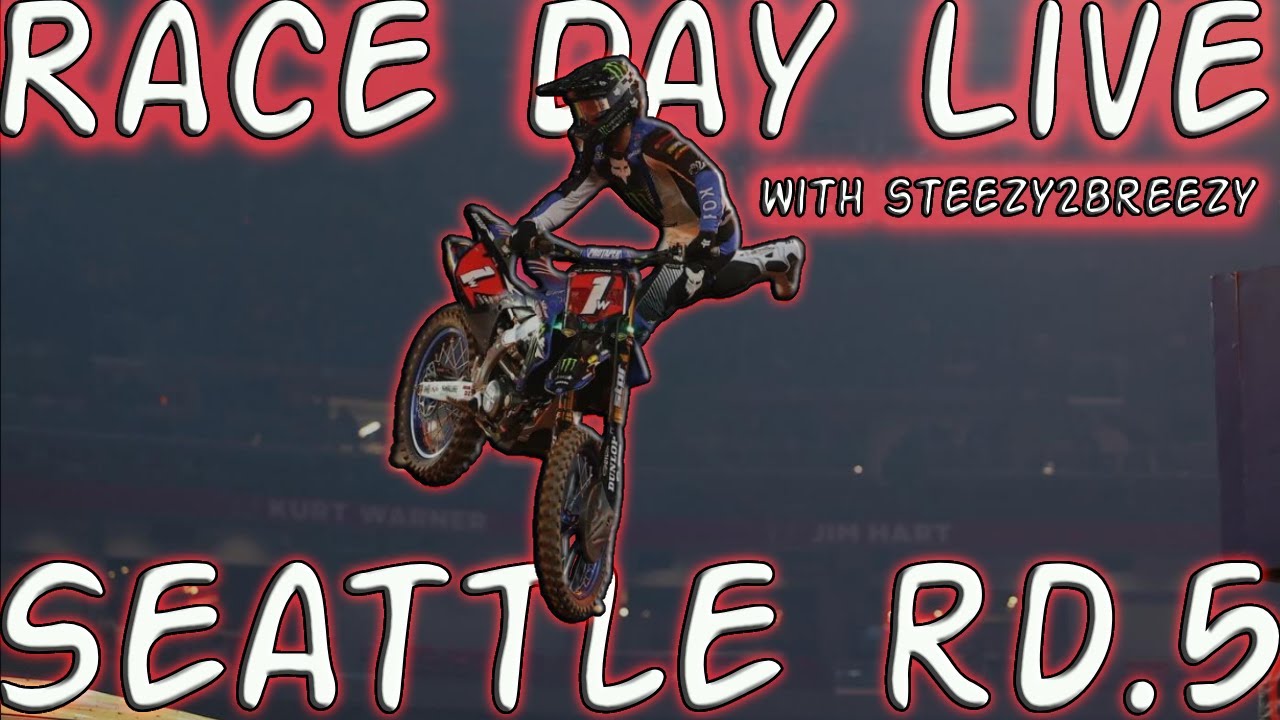 2026 Supercross Round 5  |  Seattle | Race Day Live Reaction #supercrossLIVE