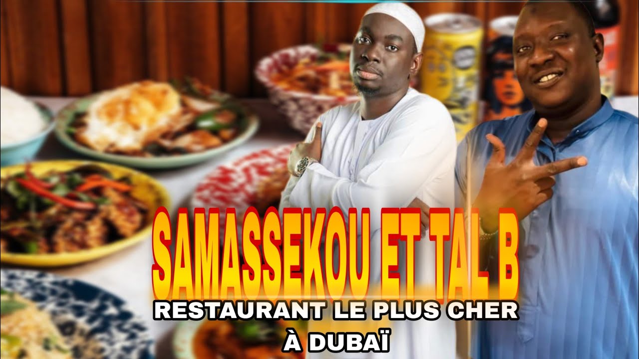 SAMASSEKOU GD & TAL B AU RESTAURANT #samassekou #belebelechizy