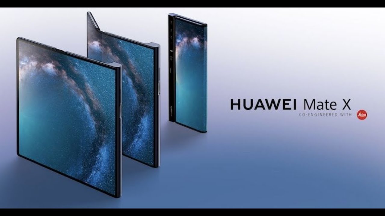 Huawei Mate X - MWC 2019, folding smartphone