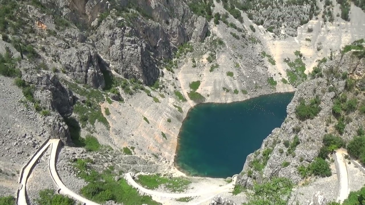Omiš, Jezioro Modre, Jezioro Czerwone - Chorwacja