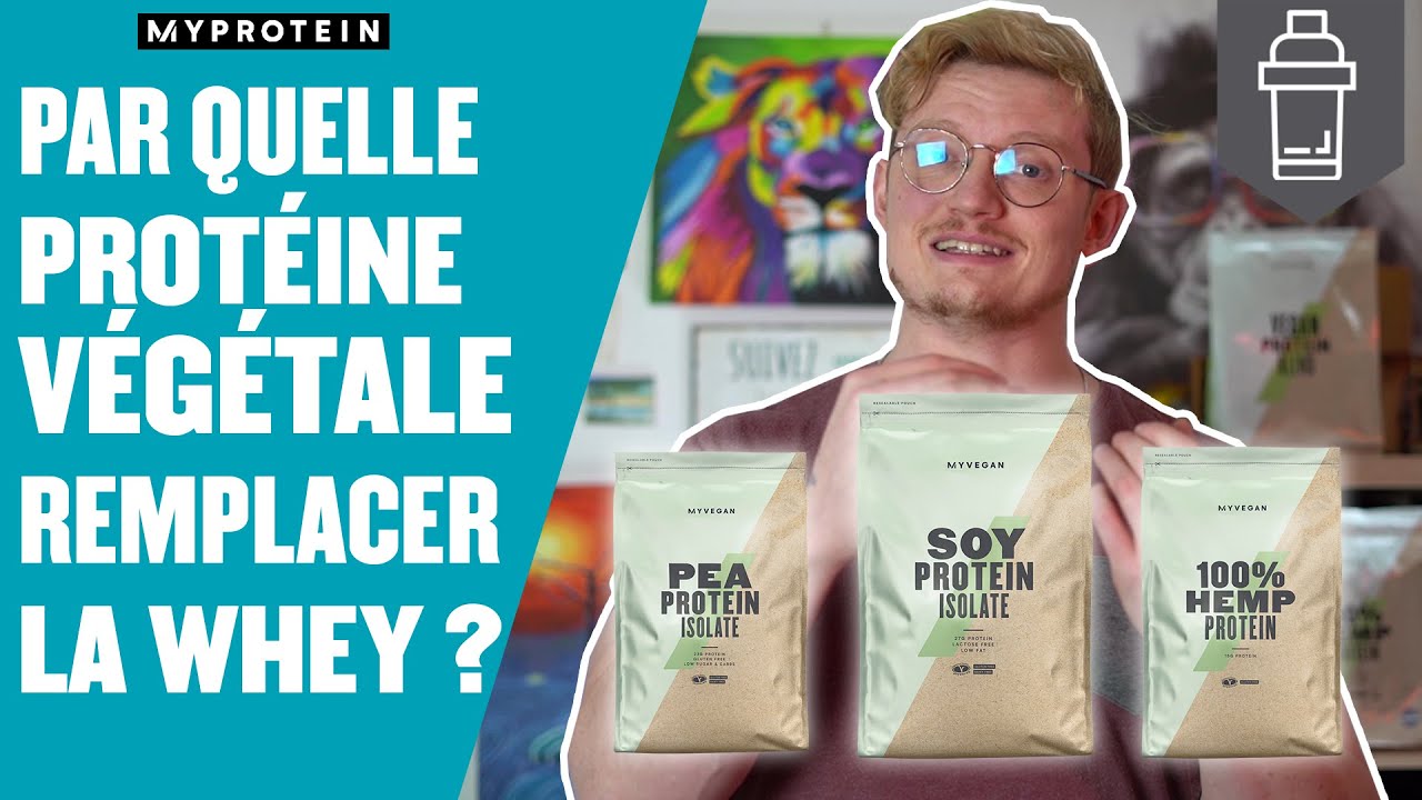 PROTÉINES VÉGÉTALES : Quelle est la meilleure ? (protéine de soja, chanvre, riz..)