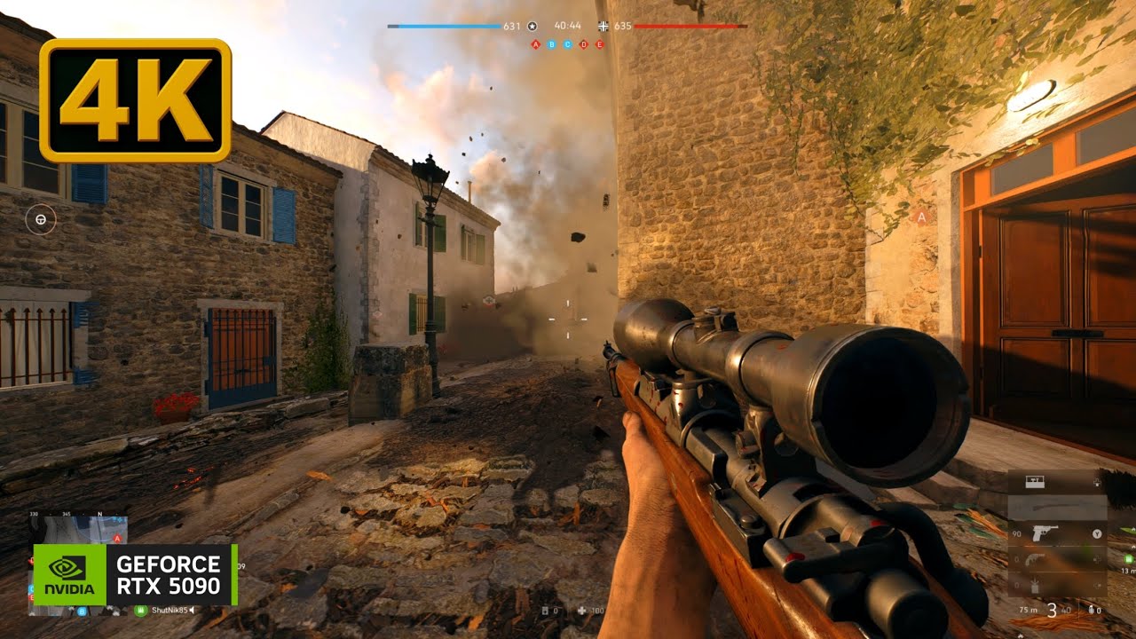 Battlefield 5 Multiplayer Gameplay 4K