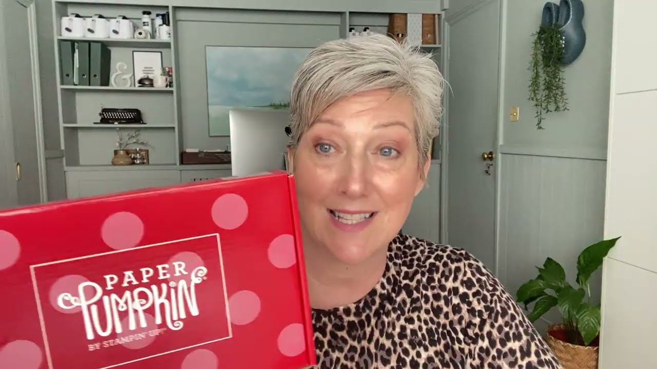 Paper Pumpkin reveal by Michelle Last, UK Stampin' Up Demonstrator