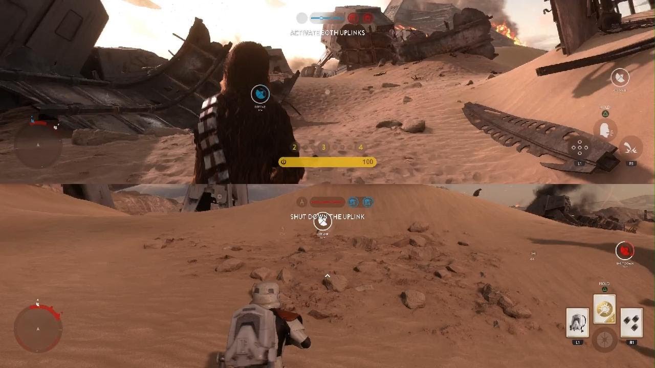 STAR WARS Battlefront (i beat my sis in this game part 1)