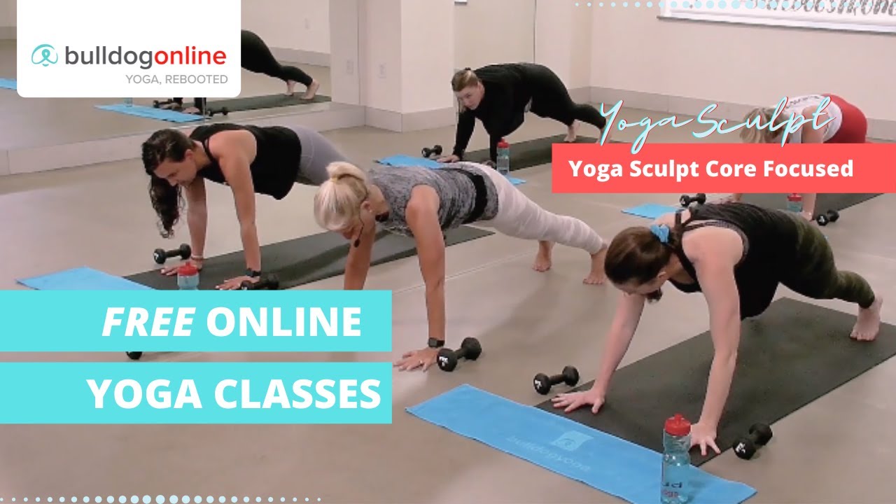 Yoga Sculpt (Core Focused) - FREE Online Yoga Classes!