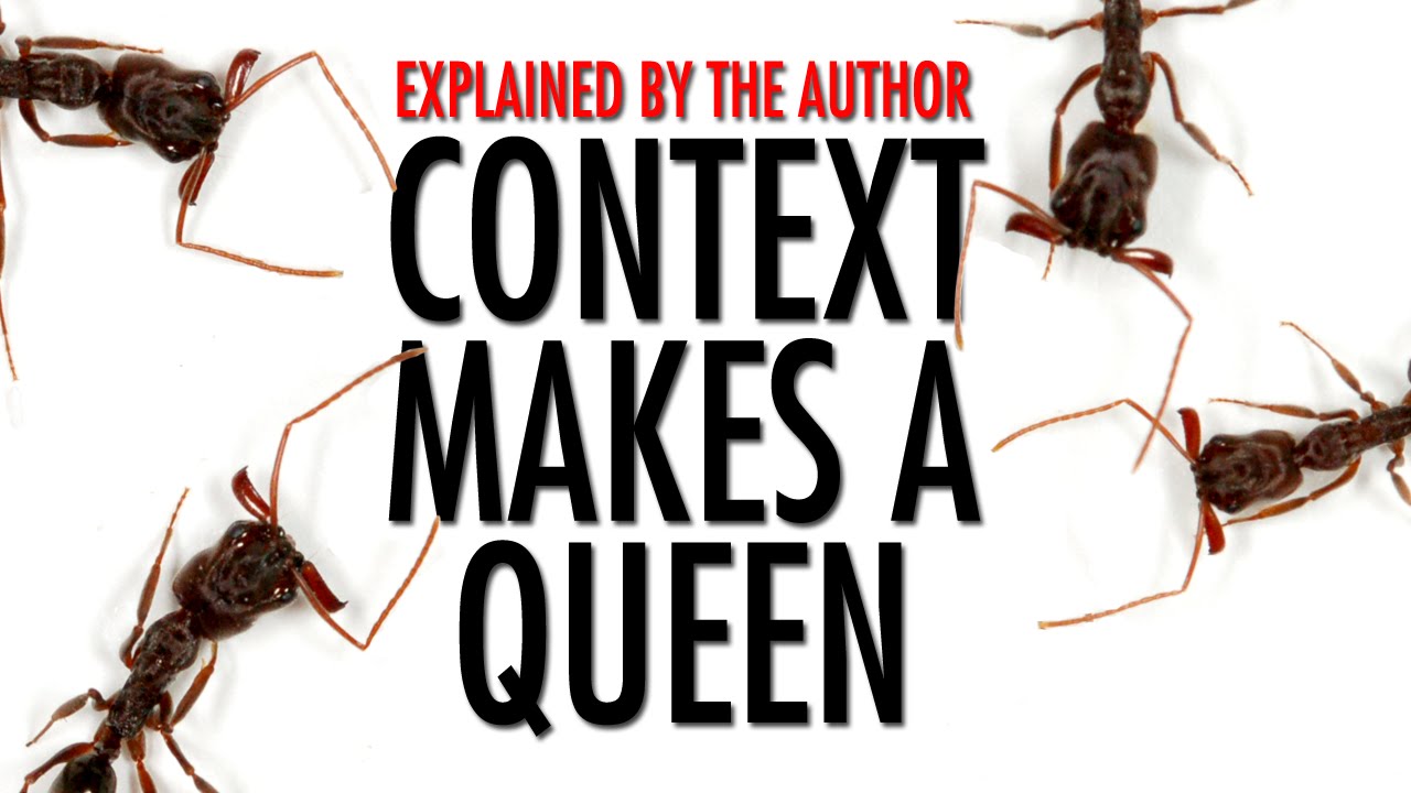 Context Makes a Queen - ant fertility signals