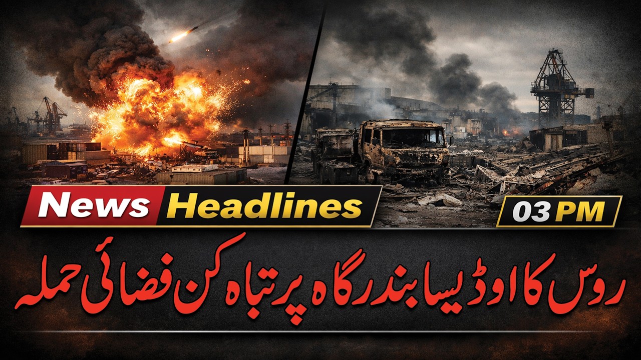 Russia's Devastating Airstrike On Odessa Port