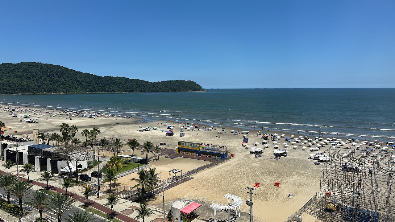 FRENTE MAR! Apartamento mobiliado de 108 m² por R$ 640.000 - Boqueirão - Praia Grande/SP