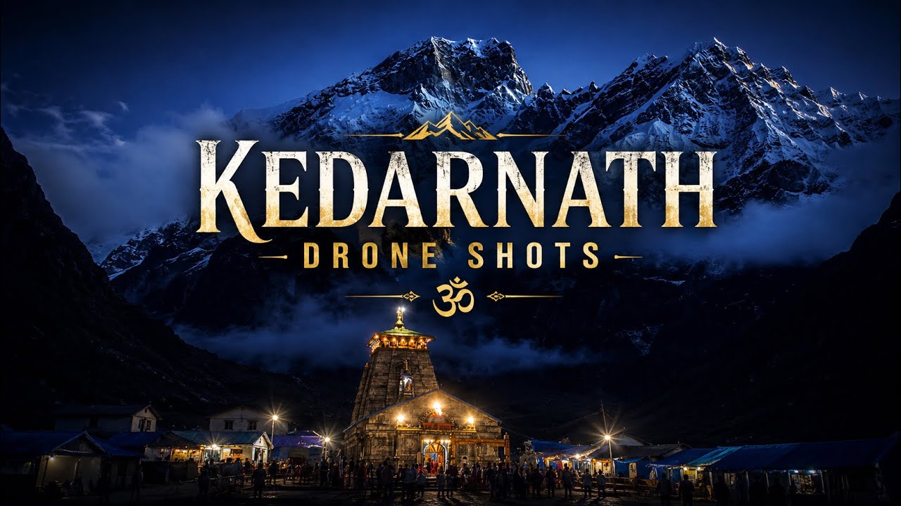 Kedarnath Drone Shots | Kedarnath Cinematic Video | Unseen Himalayas | Kedarnath 4K | #Kedarnath