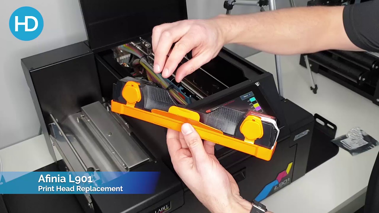 Afinia L901 Printhead Replacement | HD Labels Help Video