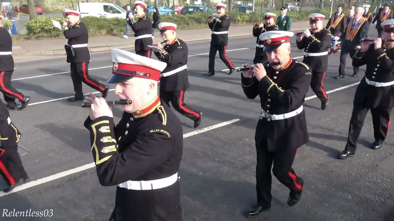 Millar Memorial (No.3) @ UDR 2 Memorial Parade ~ Belfast ~ 28/02/2026 (4K)