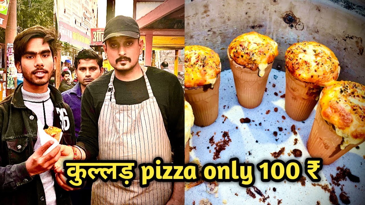 Kulhad pizza 🍕 || Deoria me khul gya kulhad pizza ka dukan || @mazidvlog |#vlog