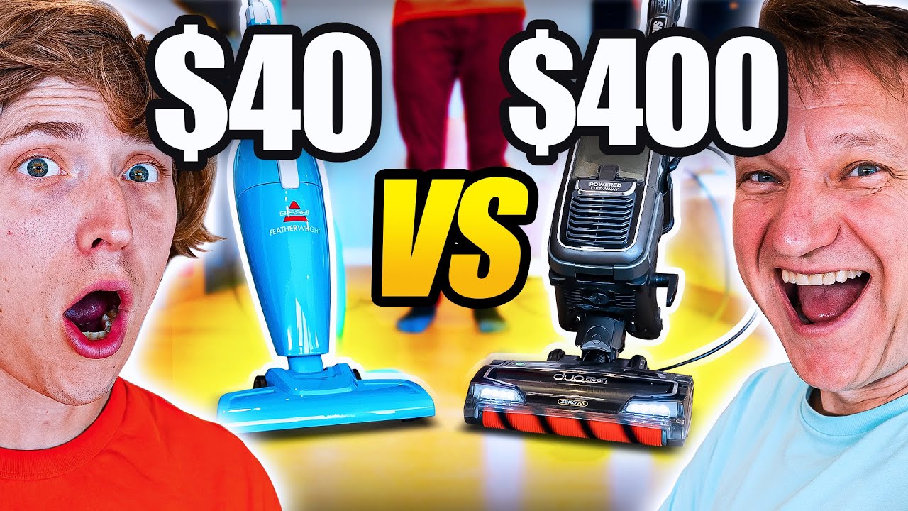 $40 Bissell Featherweight против $400 Shark Apex: Corded Showdown