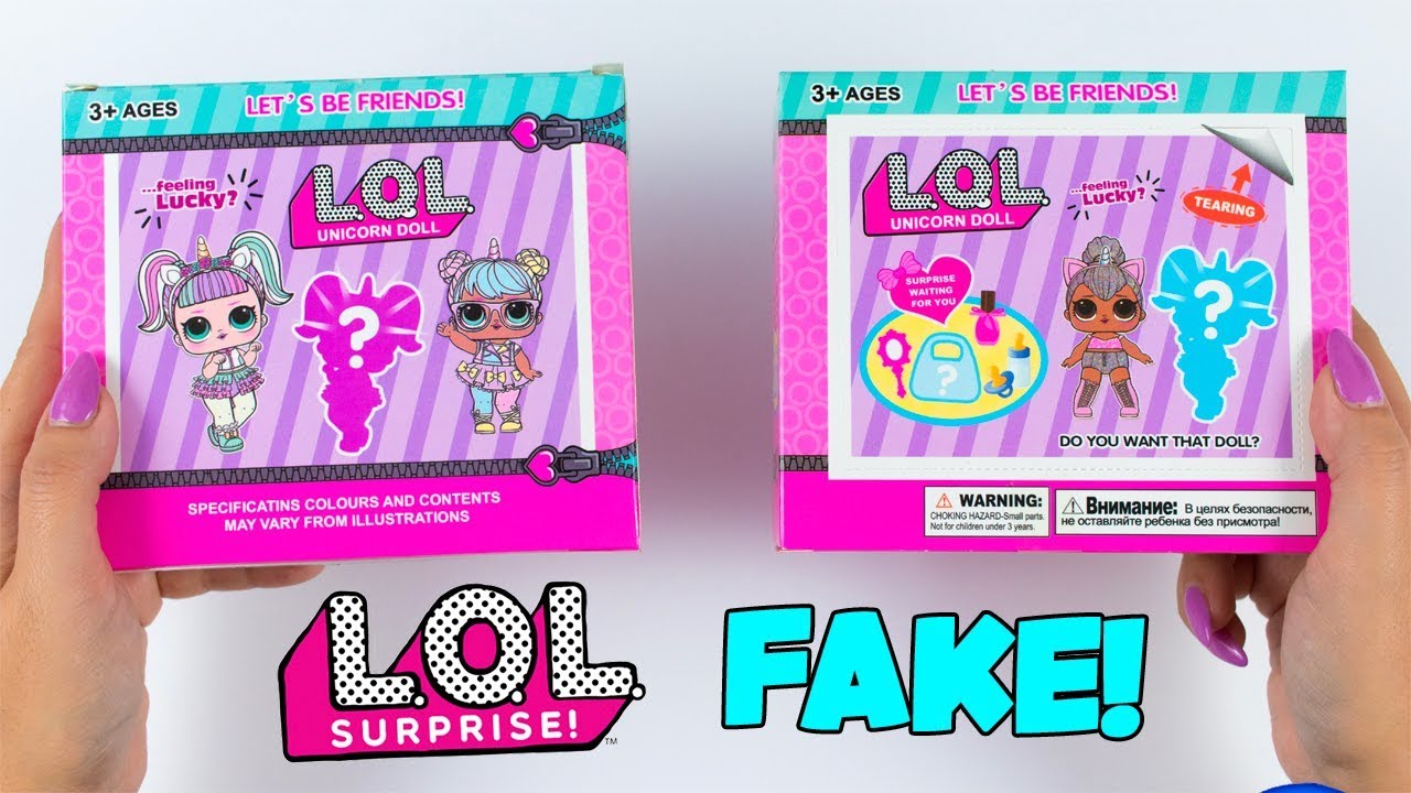 LOL SURPRISE FAKE UNICORN! SONO SENZA PAROLE!