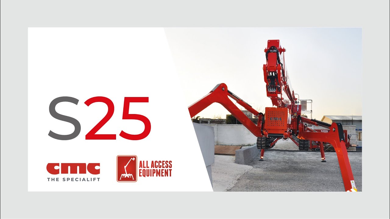 CMC 83HD+ ARBOR PRO / CMC PIATTAFORMA SEMOVENTE CINGOLATA S25